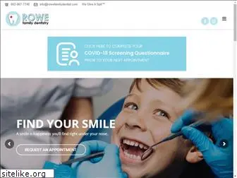 rowefamilydentist.com