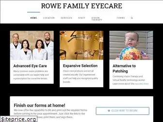 rowefamilyeyecare.com