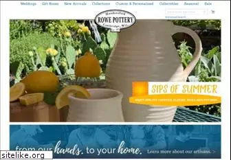 rowepottery.com