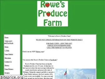 rowesproducefarm.com