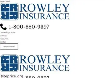 rowleyinsurance.com