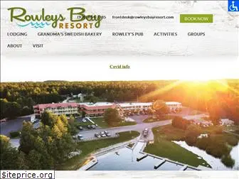 rowleysbayresort.com