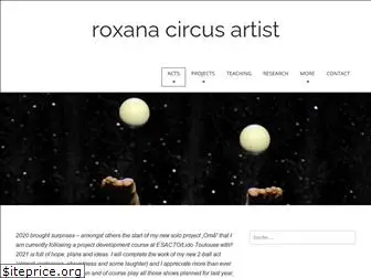 roxanacircusartist.com