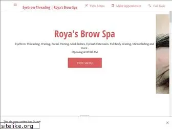 royabrowspa.com