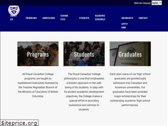 royalcanadiancollege.com