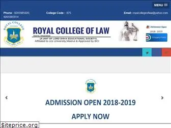 royalcollegeoflaw.org