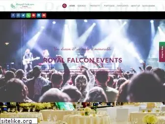 royalfalconevents.com