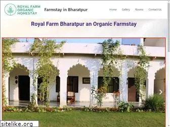 royalfarmbharatpur.com