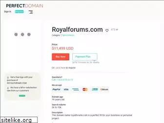 royalforums.com