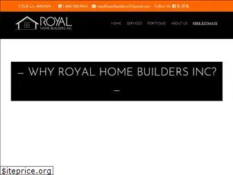 royalhomebuildersinc.com