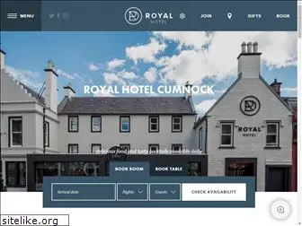 royalhotelcumnock.com