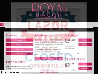 royalnailsspa.net