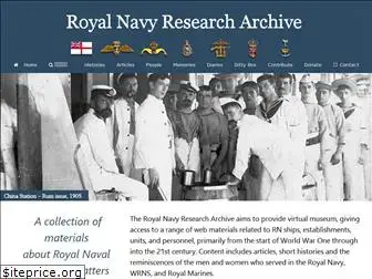 royalnavyresearcharchive.org.uk