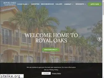 royaloakstownhomes.com