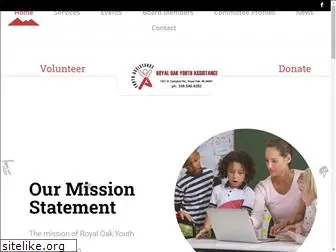 royaloakyouthassistance.com