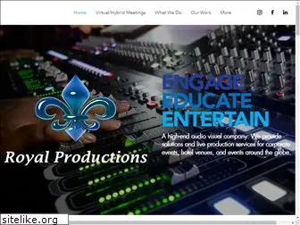 royalproductions.com