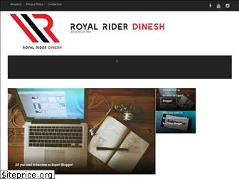 royalriderdinesh.com