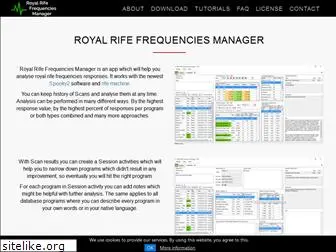 royalrifefrequencies.com