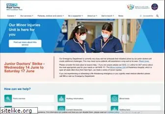 royalsurrey.nhs.uk