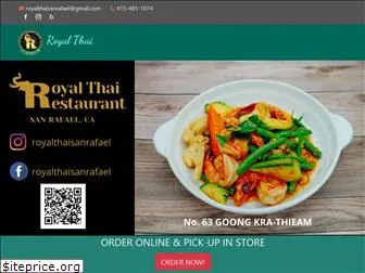 royalthaisanrafael.com