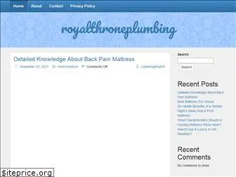 royalthroneplumbing.com