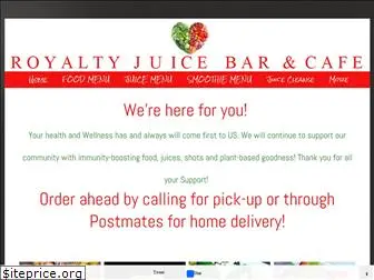 royaltyjuicebarandcafe.com