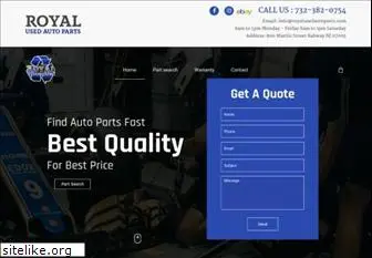 royalusedautoparts.com