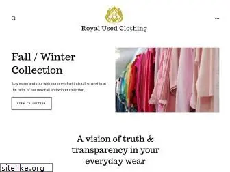 royalusedclothing.com