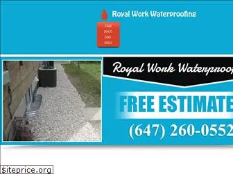 royalworkwaterproofing.com