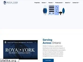 royalyorkpropertymanagement.ca