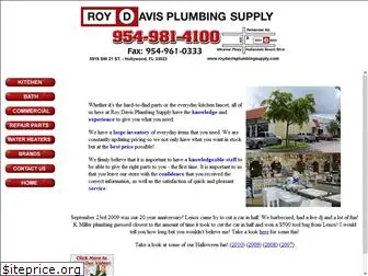 roydavisplumbingsupply.com