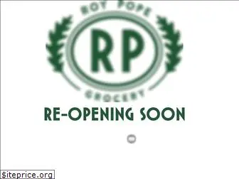 roypopegrocery.com