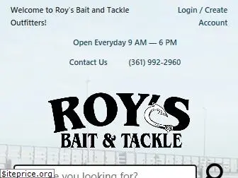 roysbaitandtackle.com