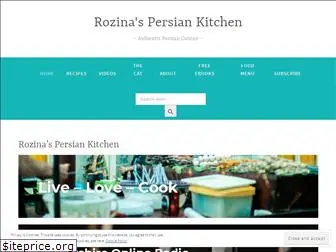 rozinaspersiankitchen.com