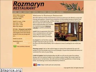 rozmarynrestaurant.com