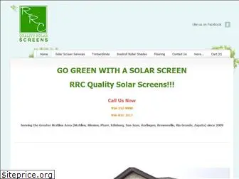 rrcsolarscreens.com