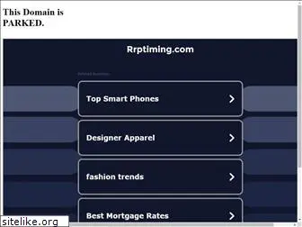 rrptiming.com