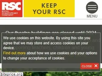 www.rsc.org.uk website price