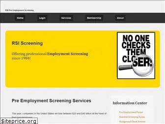 rsiscreening.com