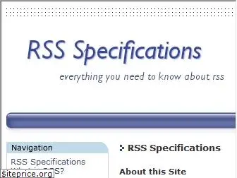 rss-specifications.com