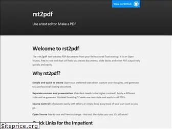 rst2pdf.org