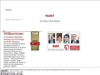 ruby-erbrecht.com