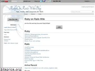 ruby-on-rails.wikidot.com