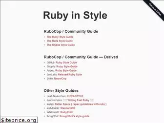 ruby.style