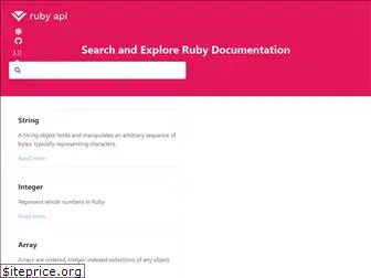 rubyapi.org