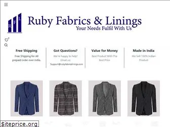 rubyfabricslinings.com