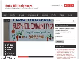 rubyhilldenver.com