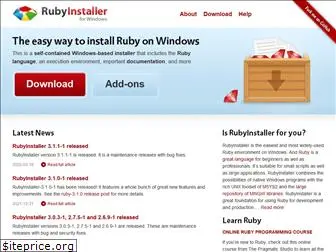 rubyinstaller.org