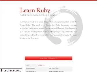 rubykoans.com