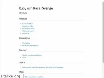 rubyonrails.se